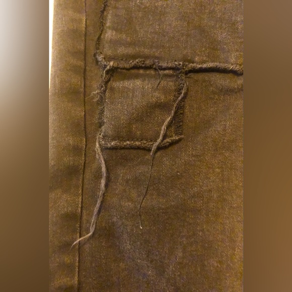 Hot Topic Denim Goth / Punk Black Hi-Rise Super Skinny Jeans | Size 3 - Picture 12 of 16